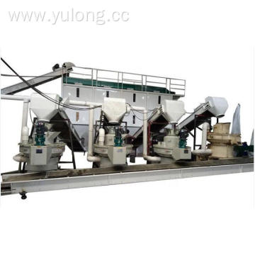 Sawdust and wheat pellet mill